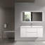 Meuble-lavabo mural simple 47 po avec plateau en résine Stone Carol-Ann-251231356-251265636