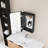 Rectangular Medicine Cabinet With Mirror-1323287184