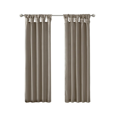 Panneau de rideau de fenêtre Twist Tab