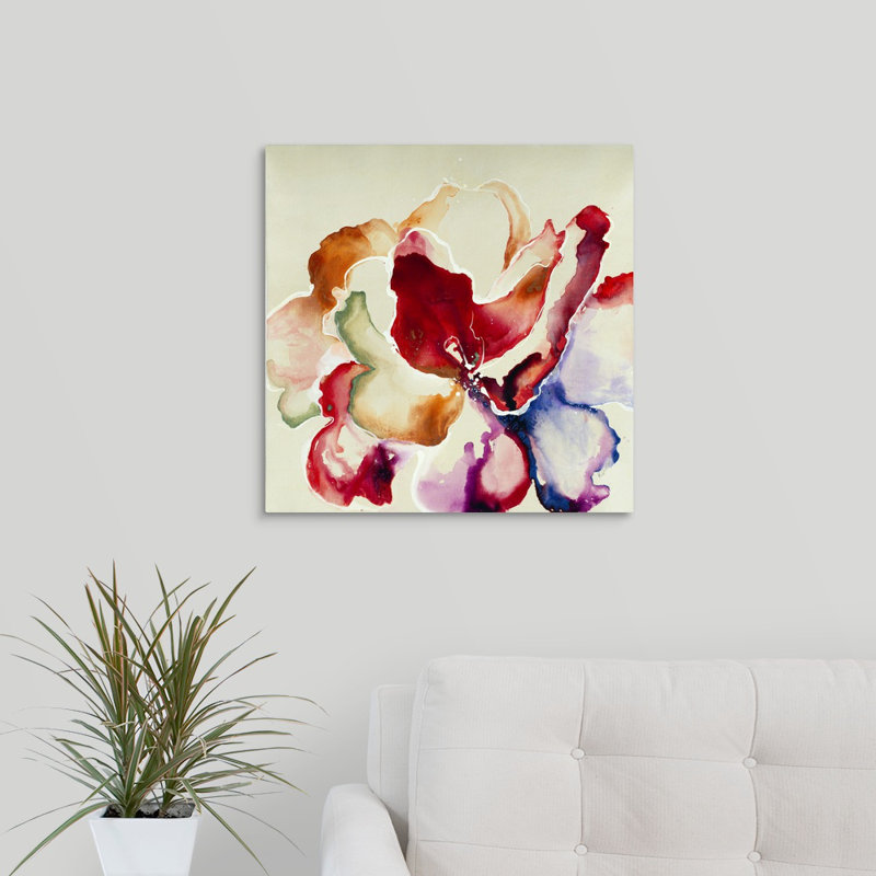 « hyperchromic iii », peinture sur toile, Toile tendue, H 20 po x l 20 po x p 1,25 po