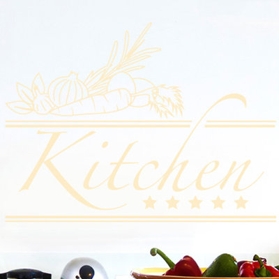 Food & Beverage Non-Wall Damaging Wall Decal