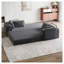 Canapé-lit Boneless de 78 pouces convertible sans assemblage-1522982922