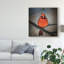 « cardinal on a blustery day », reproduction de photo sur toile tendue-863315355