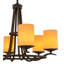 Burgoyne 6 - Light Chandelier