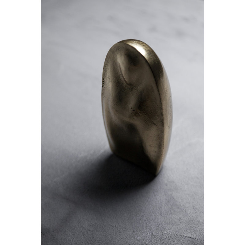 Valdivia Virgin Sculpture In Casted Bronze By Andean, In Stock