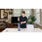 Louann 25" Carved Metal+Glass Table Lamp Set With Night Light And USB Ports-1995056275