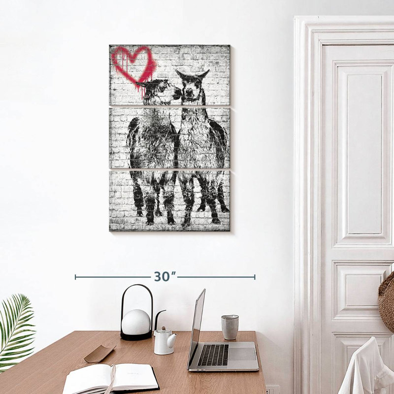 Hardie lama romantique, H 32 po x l 20 po