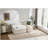 Twin Size Upholstered Daybed with Trundle,USB Port ,Side Pockets,Velvet Daybed with Button on Back and Piping on Waved Shape Arms for Bedroom Guest Room-1281079679