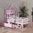 Twin-Size Wooden Platform Bed With Safety Guardrails And Integrated Drawers-1461088373