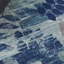 Tapis bleu à motif floral Leeming-1606308311