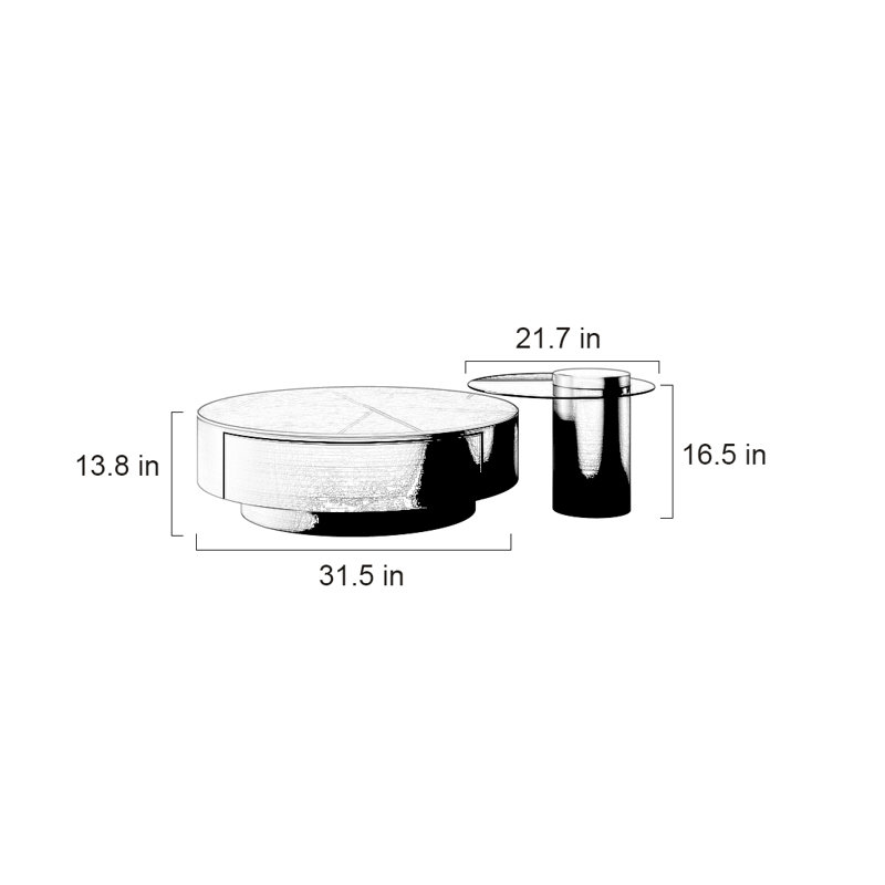Table basse moderne simple