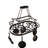 Neo Metal Handcrafted Oval Hanging Pot Rack