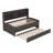Wooden Captain Daybed Bed With Built-In Bookshelves-338012563-338012560