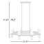 Luminaire suspendu à 16 lumières Conners-93962424