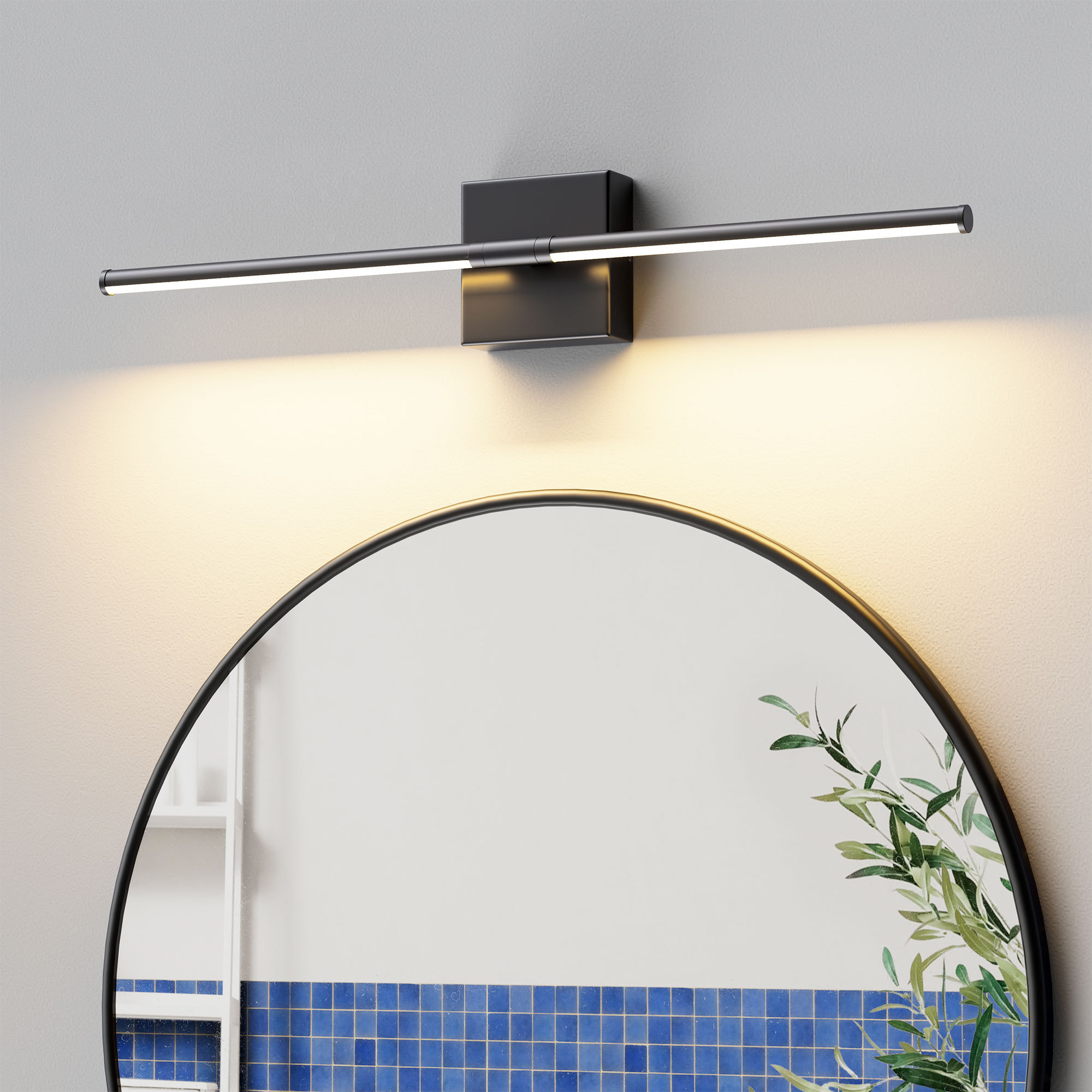 Light 26'' Dimmable Led Bath Bar