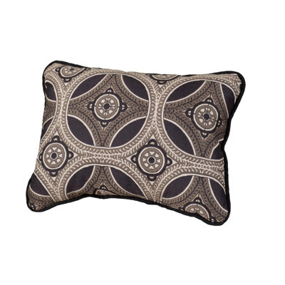 Medallion Embroidered Throw Pillow
