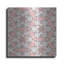 Art mural en métal luxueux, "Rose et gris 2" par Stellar Design Studio, 36 po x 36 po-101680534