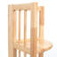 Modern Wood Corner Bookcase