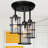 Ches 3 - Light Lantern Cylinder Chandelier
