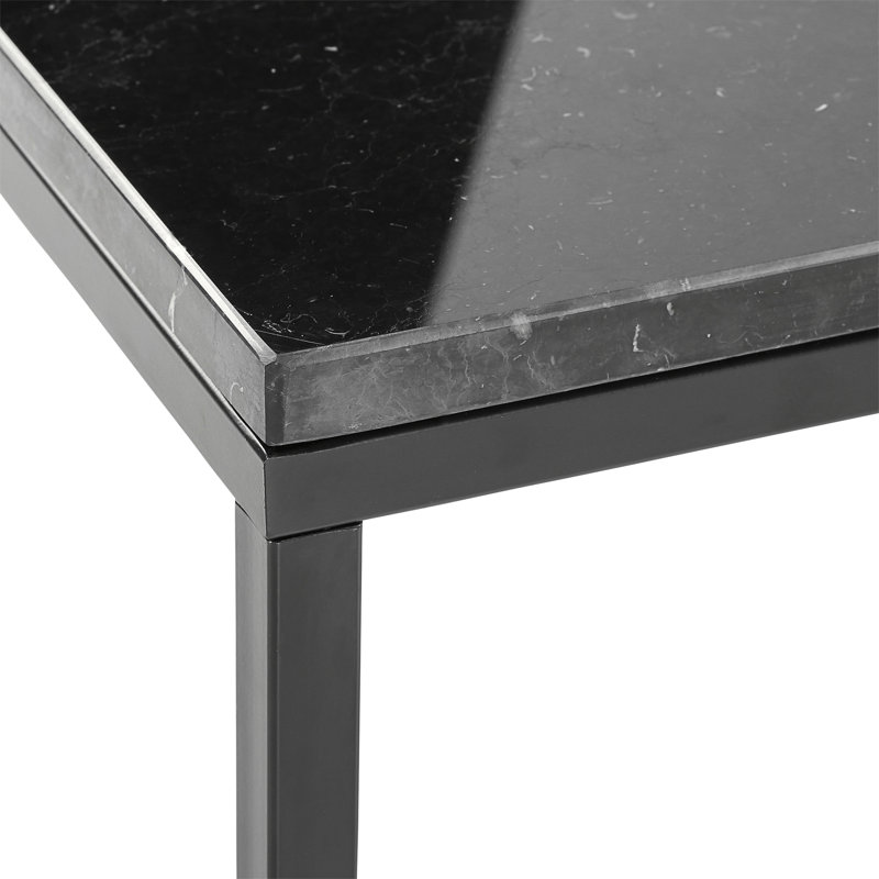 Frame Coffee Table, Black Steel