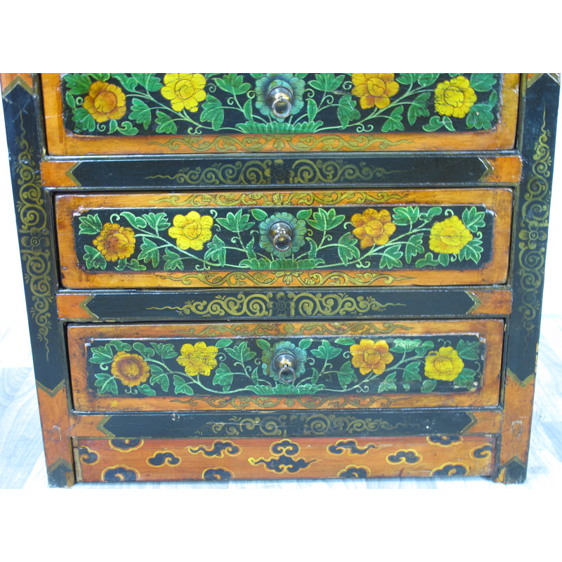 Solid Wood Accent Cabinet