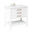 Kiawah Three-Drawer Single Bath Vanity-65039476-65039480-65647369