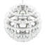 Luminaire suspendu sphère lumineuse 277 Atlas Alva