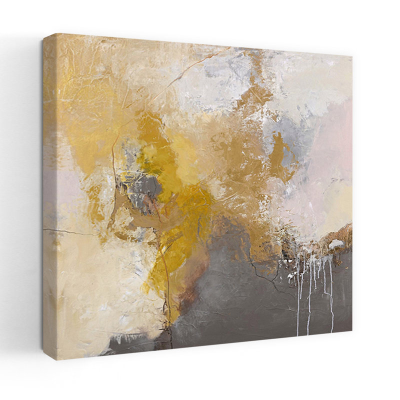 Art contemporain abstrait Mood, H 18 po x l 18 po