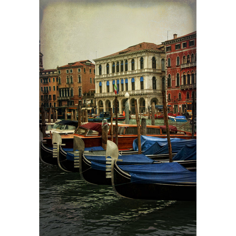 Venetian Canals II by Danny Head - Wrapped Canvas Print, 46cm H x 30cm W x 3.8cm D