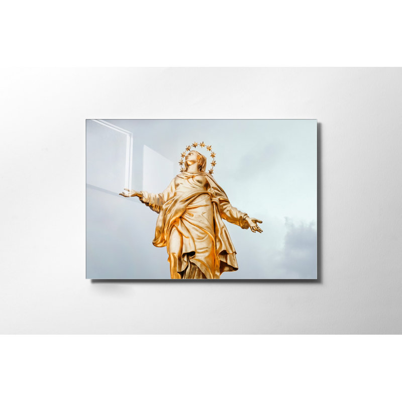 Peinture décorative en verre trempé, H 27,6 po x l 39,4 po