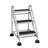 Hively 3 - Step Steel Lightweight Folding Step Stool