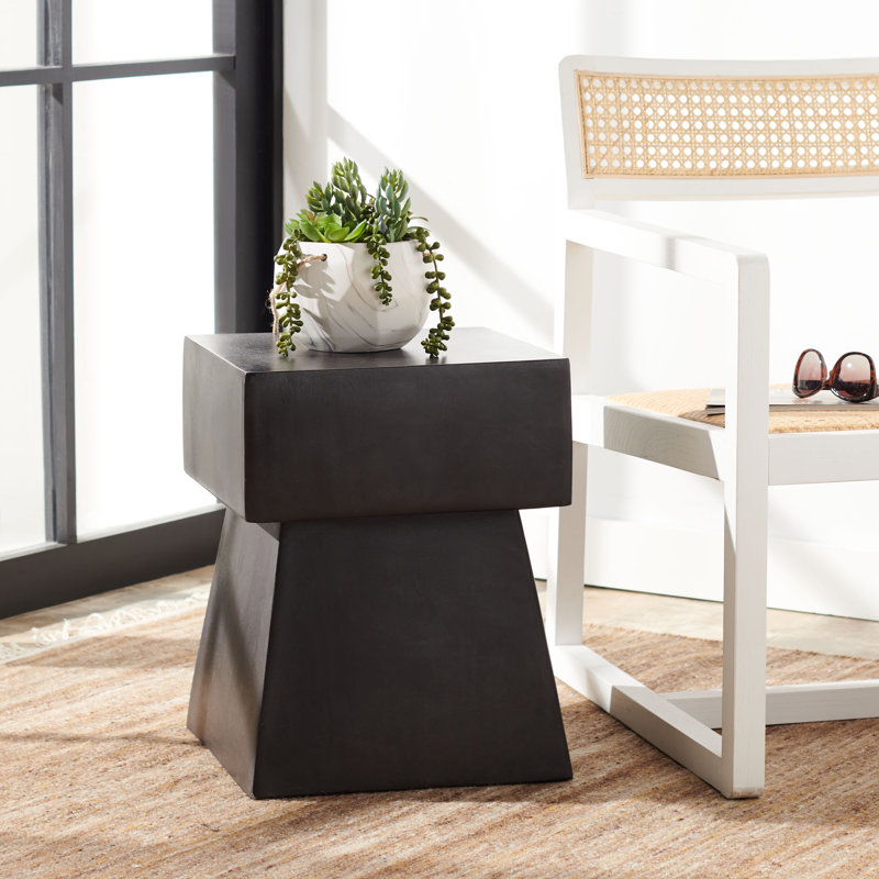 Kazir End Table, Lava