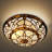 Tiffany Glass Flush Mount