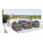 Phillipsville Wicker 4 - Person Patio Conversation Set with Cushions-1195822565