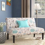 Nhat 50" W Upholstered Linen Loveseat