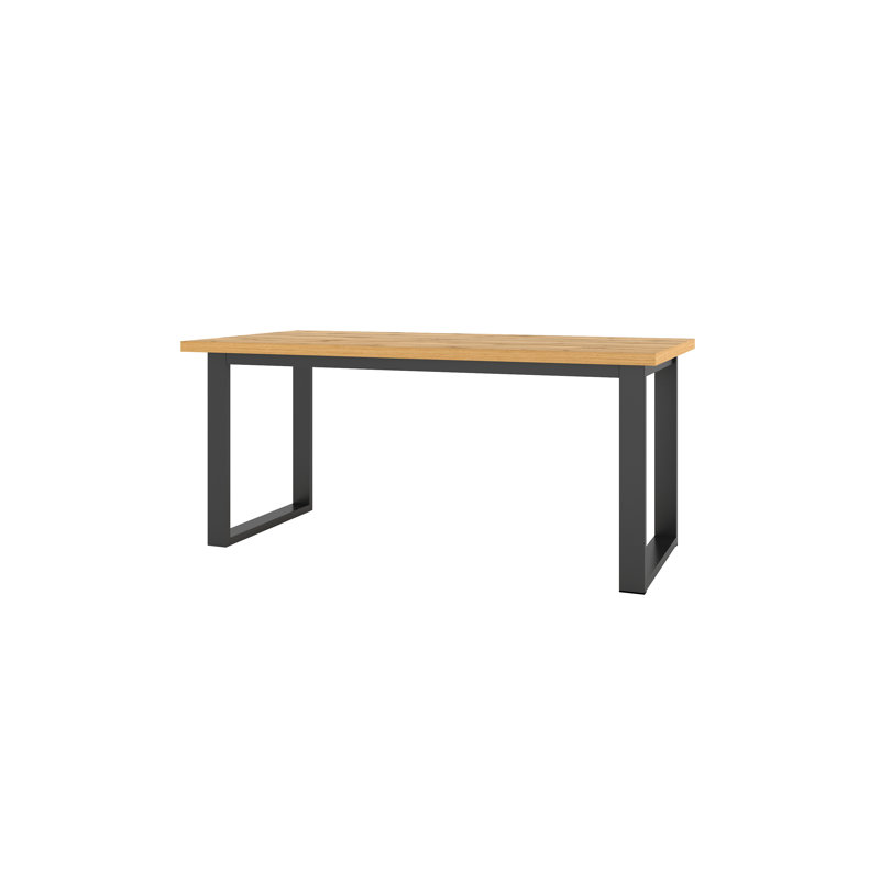 Patil Erik Dinning Table, Black Oak
