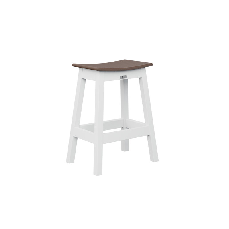 Tabouret de comptoir berlinois Berlin, Chocolat / Brun, 24.75"