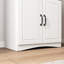 Armoire de cuisine en bois avec garde-manger et micro-ondes