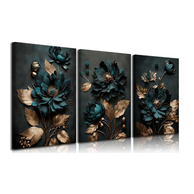 3 Piece Wrapped Canvas Print