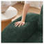 Ensemble de canapé 2 pièces à assise profonde en velours vert, canapé 2 + 2 places confortable, mobilier de salon moderne sans assemblage-1019968513