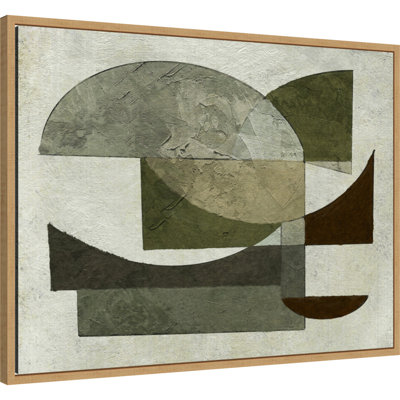 «Shaped» par Dan Hobjour, reproduction d'art sur toile encadrée