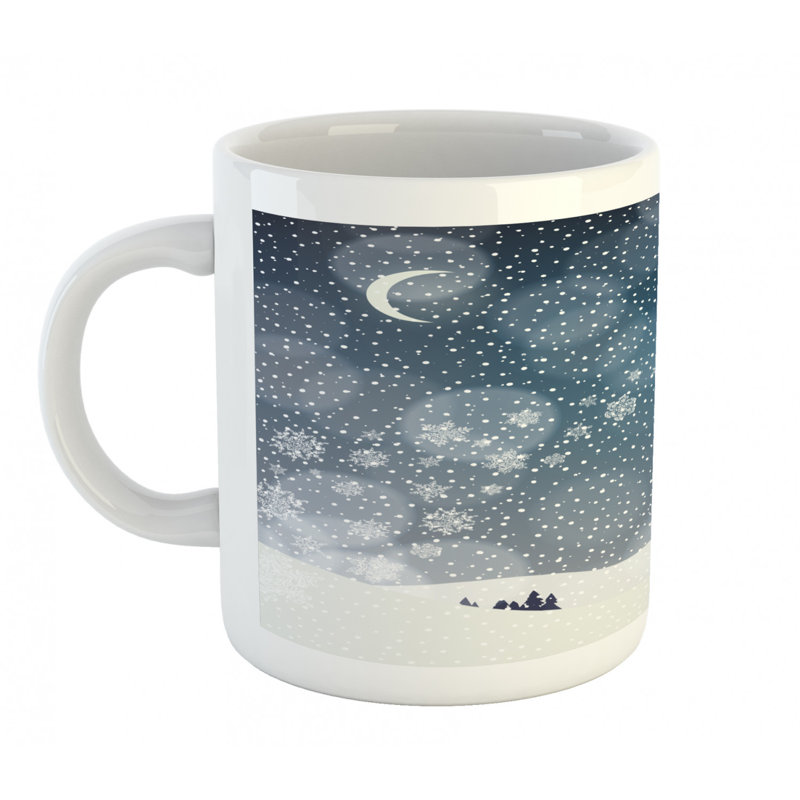 Grande tasse à café renne