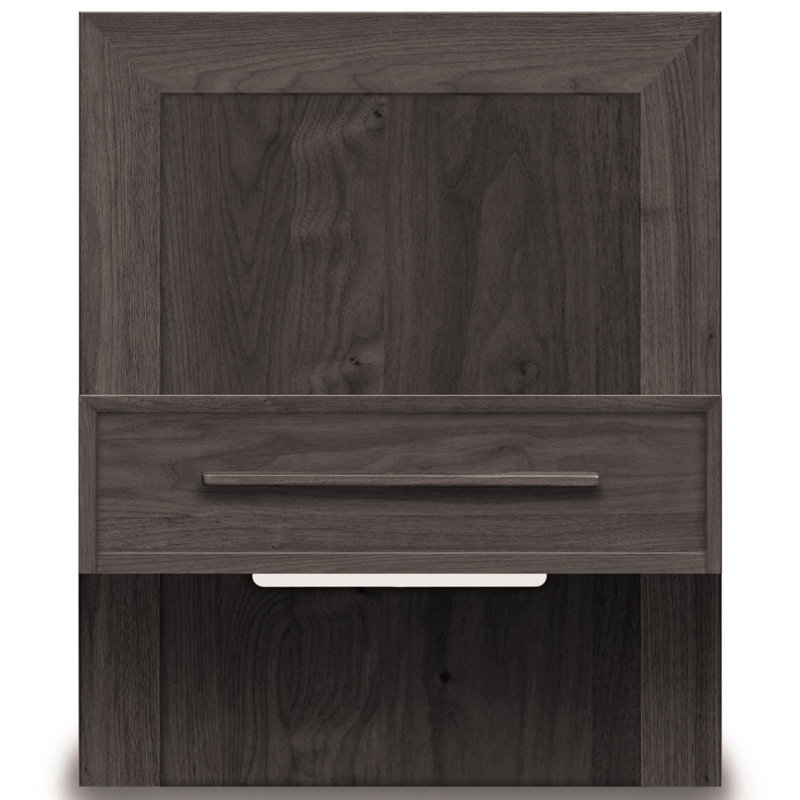 Table de chevet 1 tiroir Moduluxe, Cerisier naturel, Conventionnel