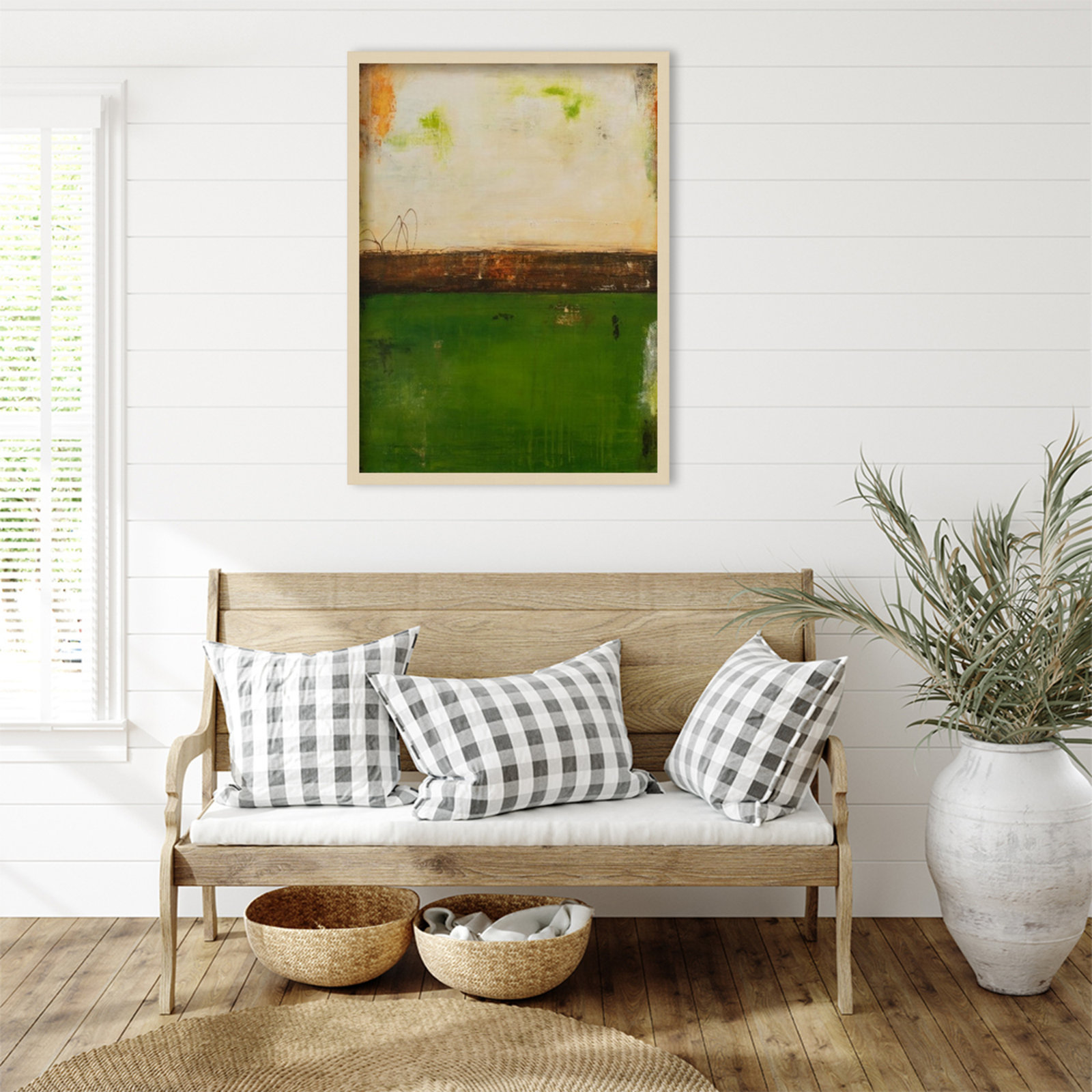 Forest Hill Trail Print by Erin Ashley, 33" H x 25" W, Brown