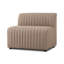 Chaise de salle à manger Augustine et demi taupe nomade Crypton