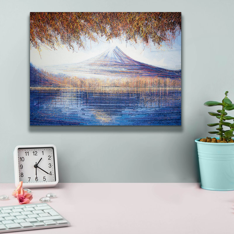 «Autumn in Japon» par Marc Todd, art mural sur toile, H 12 po x l 16 po x P 0,75 po