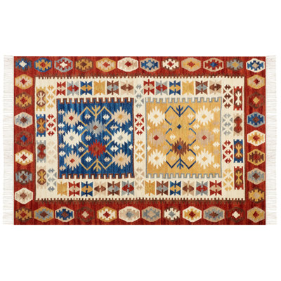 Northshire Wool Hand Woven Kilim