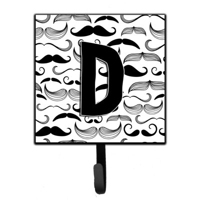 Porte-laisse moustache et crochet mural