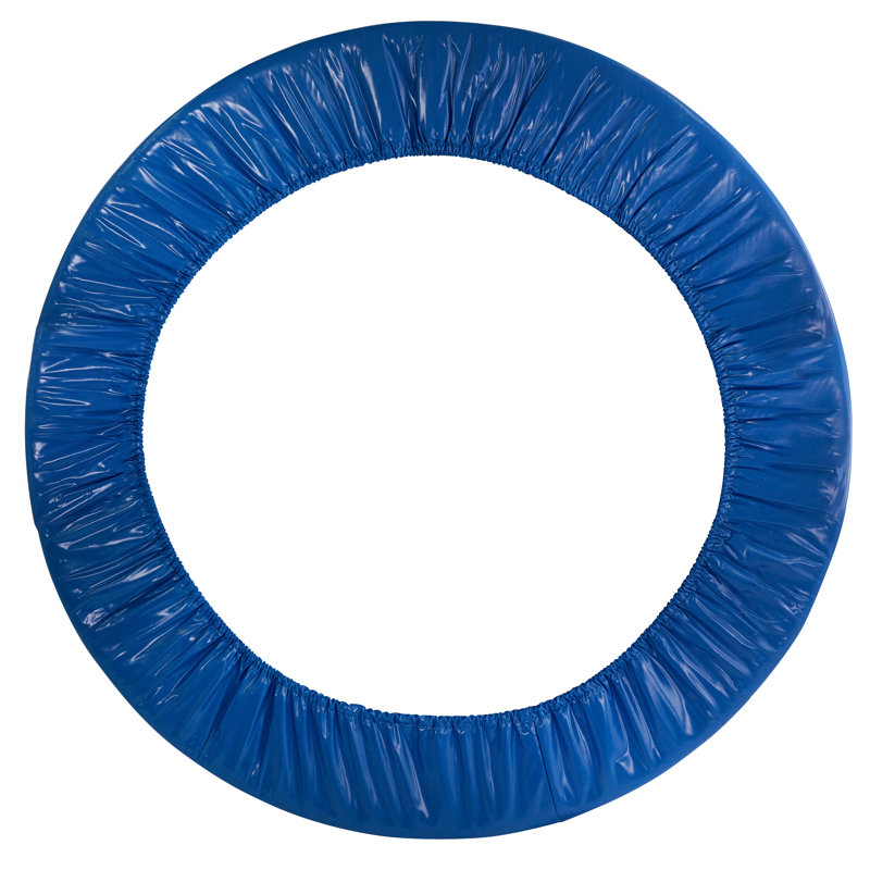 Machrus Upper Bounce Replacement Spring Pad Safety Cover - For Round Mini Rebounder Trampolines, 44", Blue