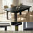 54-84" Extendable Rectangular Dining Table for 4-8 People, Wood Kitchen Table, Includes Table Runner- Black-100948104